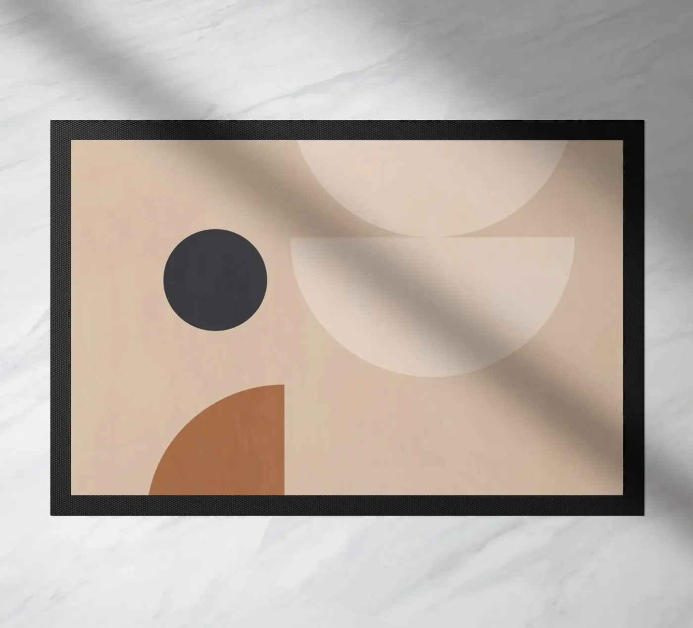 Neutral Harmony doormat by LeaDArt