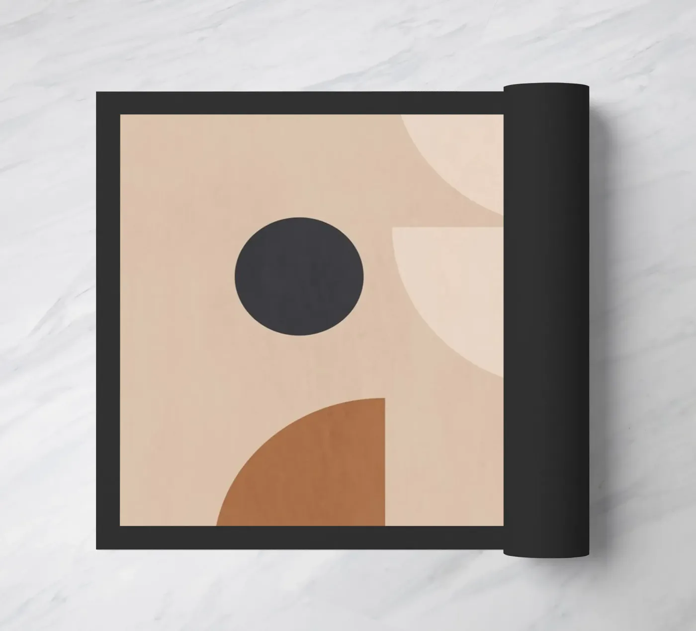 Neutral Harmony doormat by LeaDArt