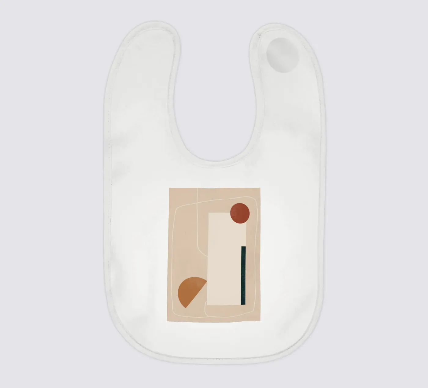 Shape Dialogue Babylätzchen von LeaDArt