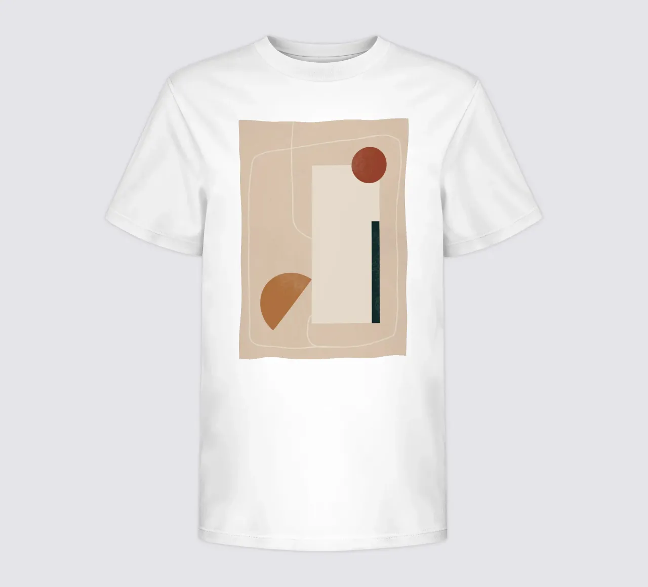 Shape Dialogue t-shirt bambini da LeaDArt