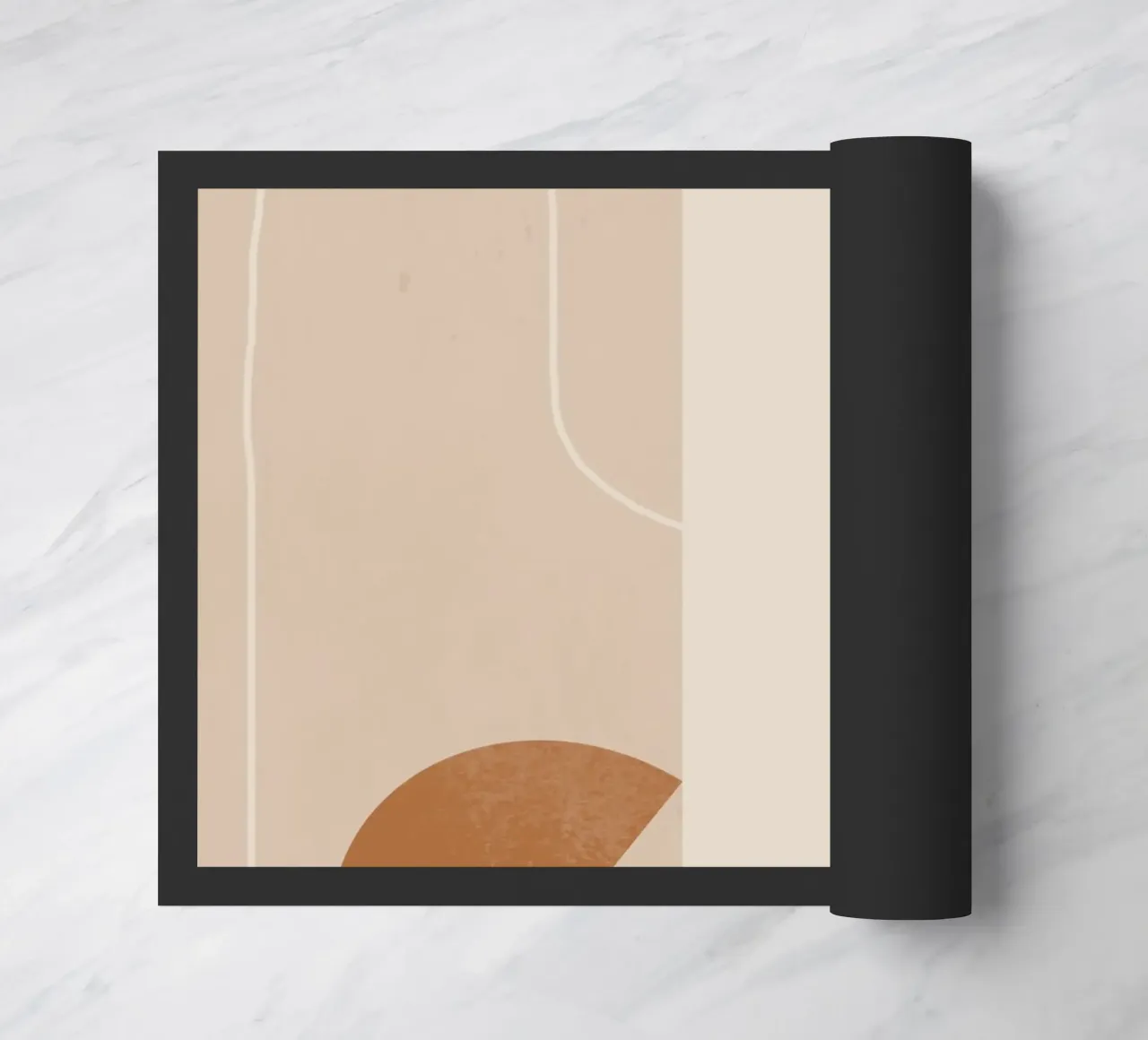 Shape Dialogue doormat by LeaDArt