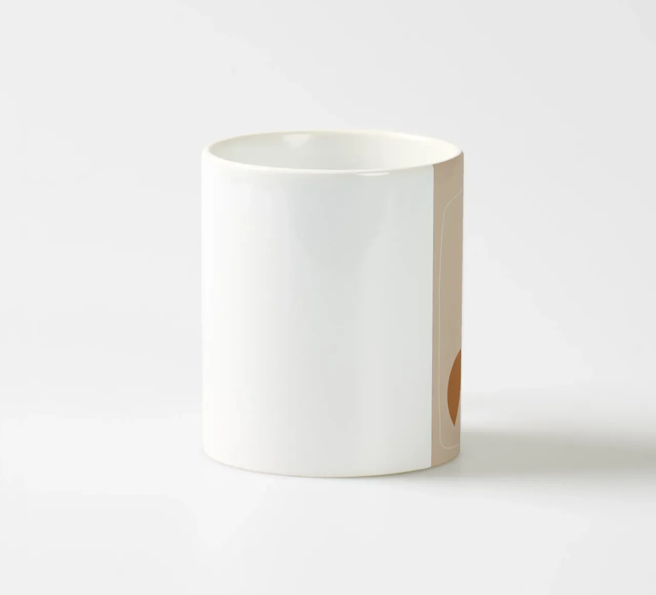 Dialogo sulla forma tazza in ceramica da LeaDArt