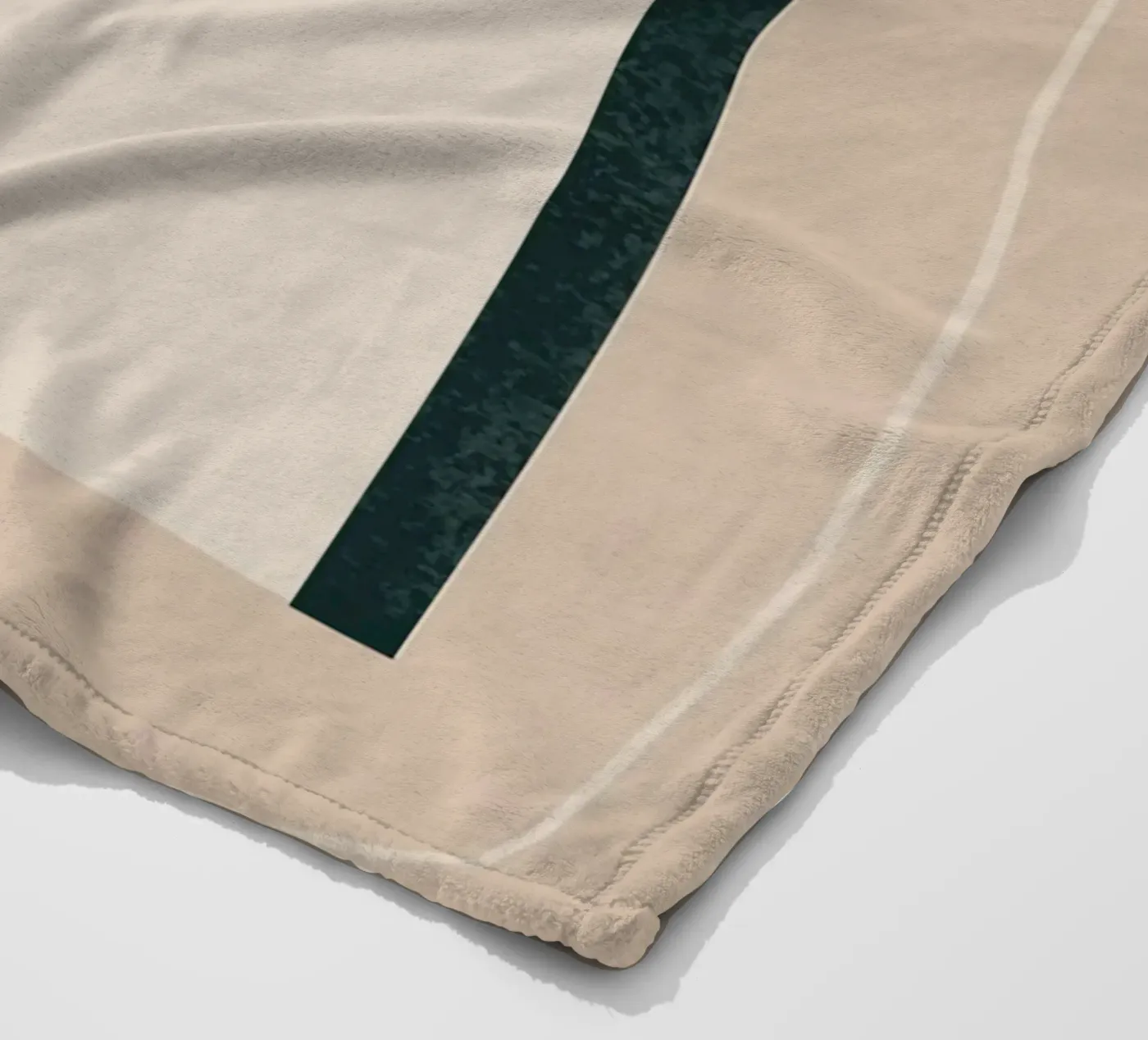 Shape Dialogue fleece blanket by LeaDArt