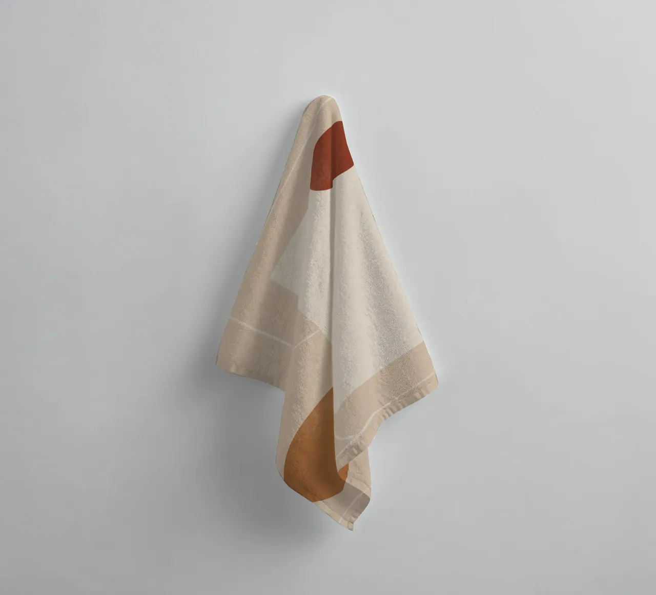 Shape Dialogue towel by LeaDArt