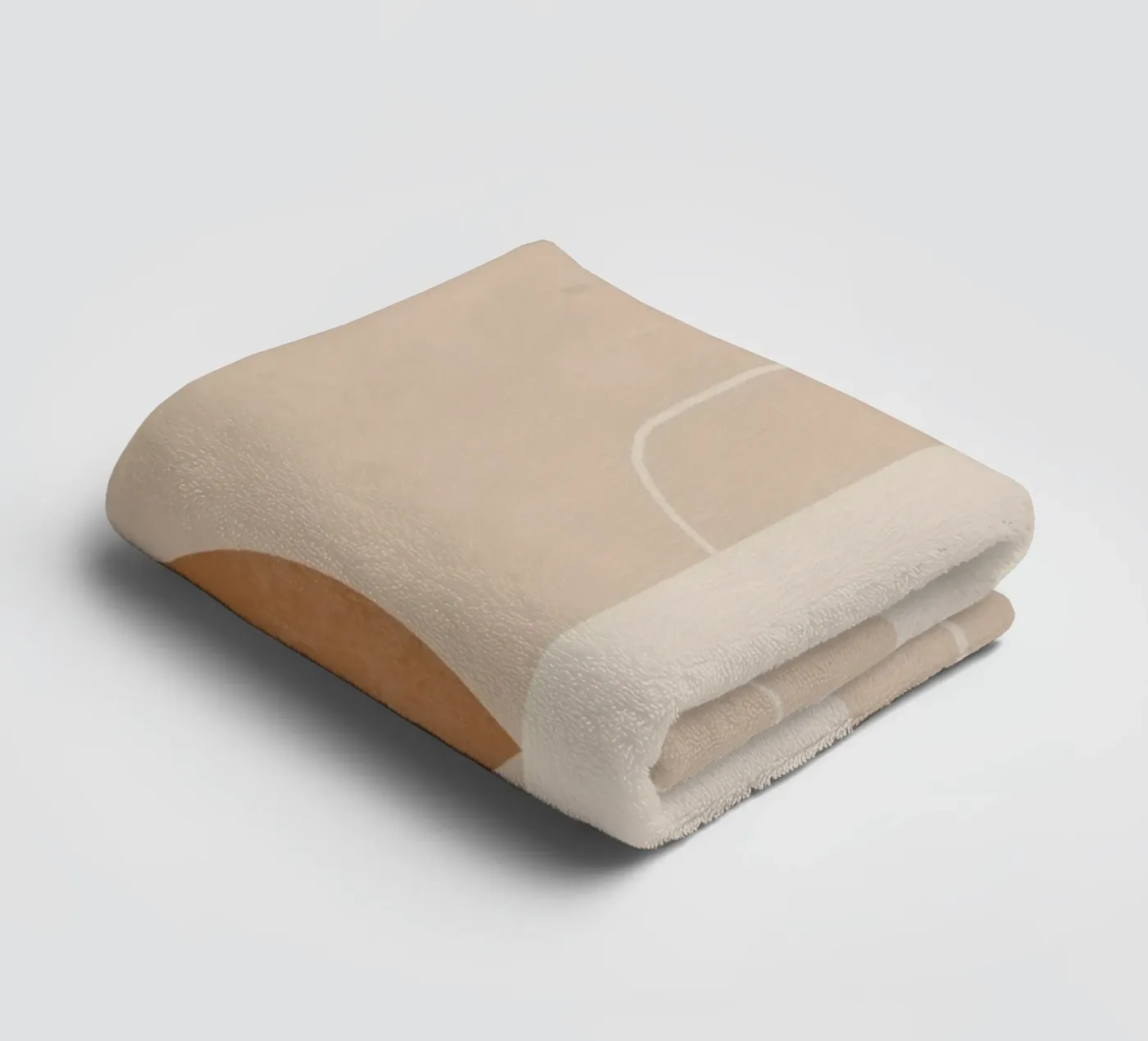 Vorm Dialoog badhanddoek van LeaDArt