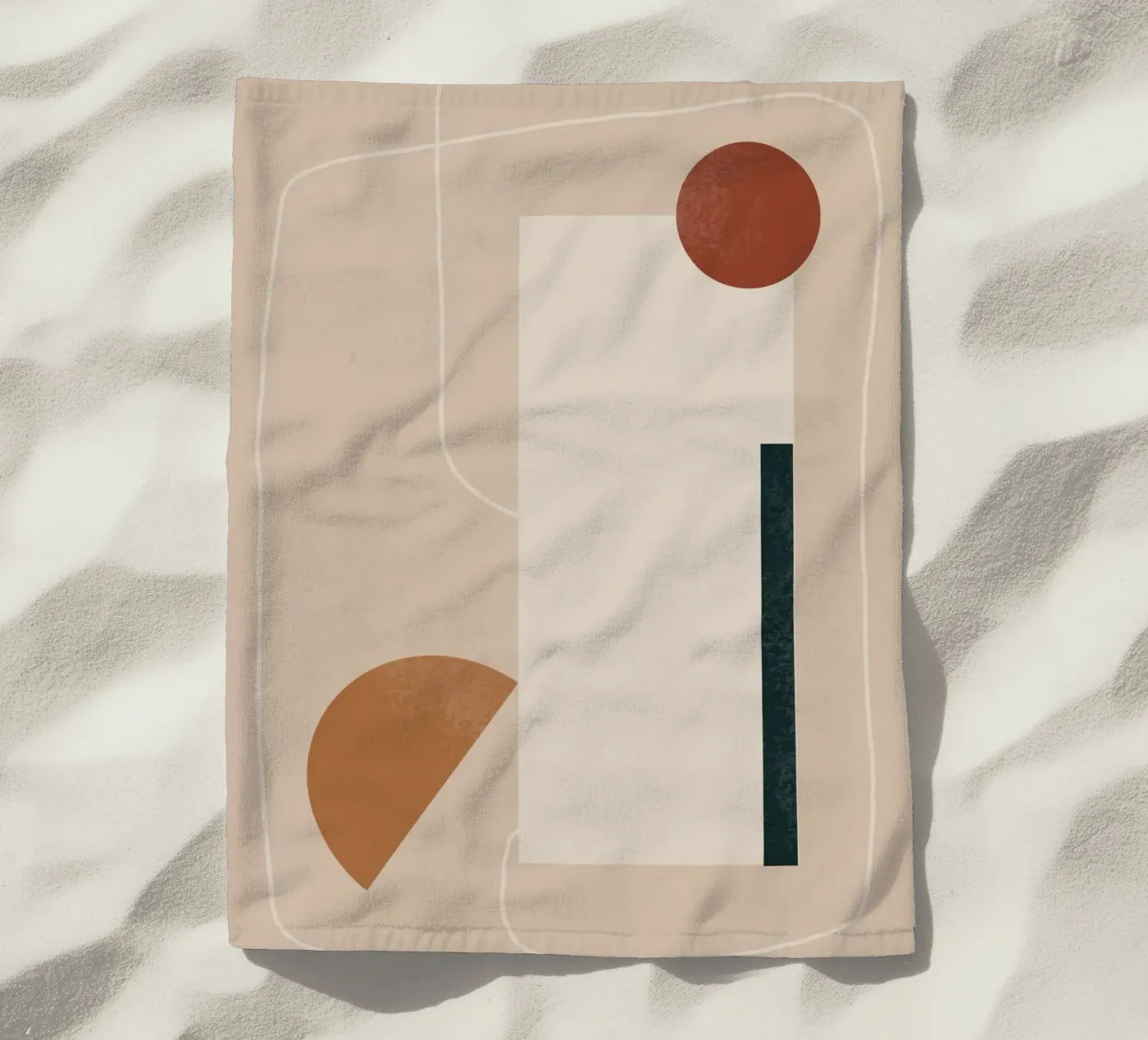 Dialogo sulla forma telo mare da LeaDArt