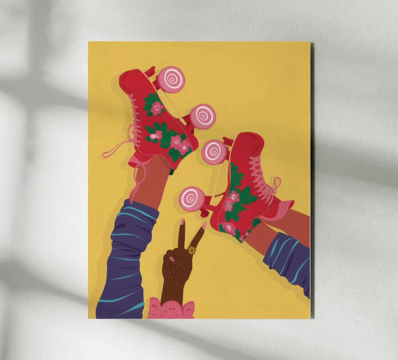 Scambio di lecca-lecca dolci alluminio dibond da Hollow Years
