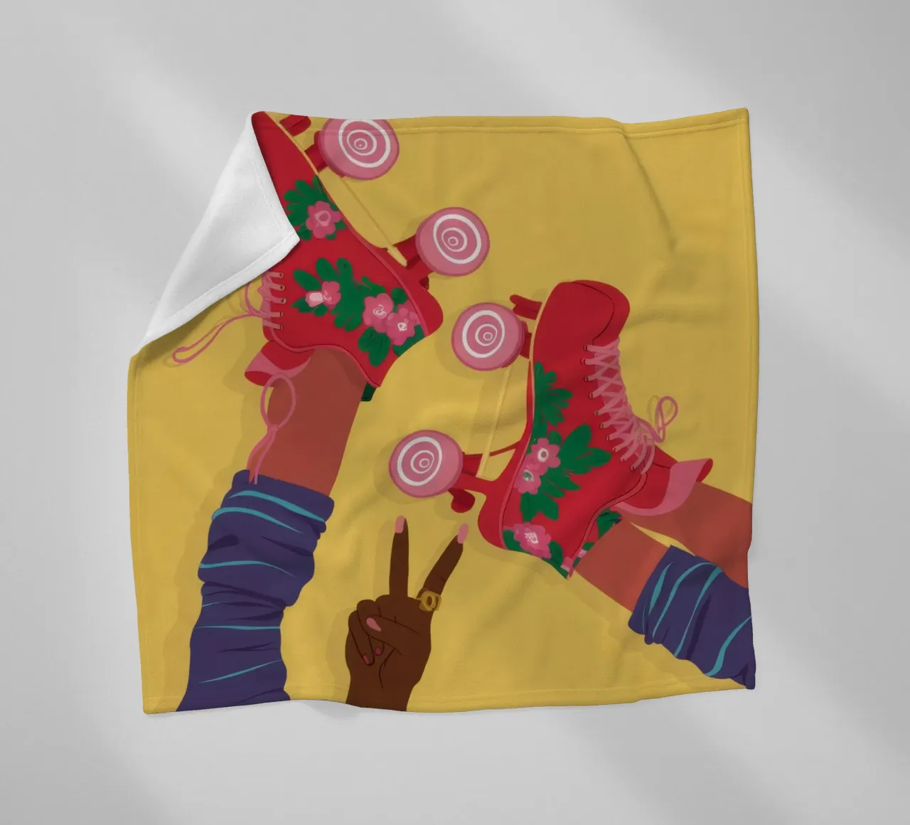 Scambio di lecca-lecca dolci coperta in pile da Hollow Years