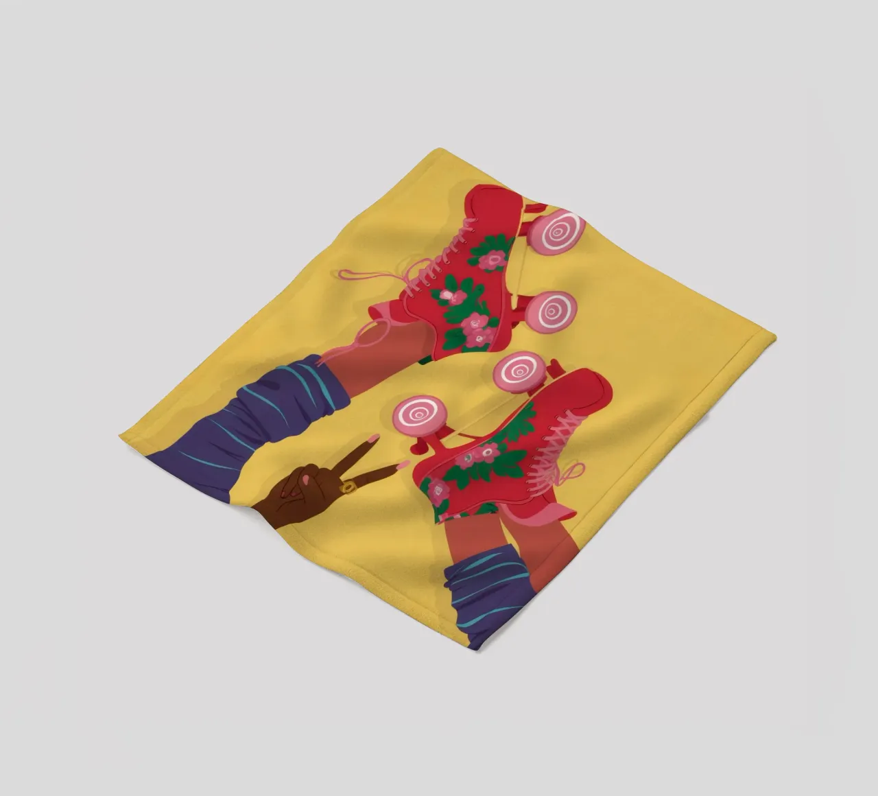 Scambio di lecca-lecca dolci coperta in pile da Hollow Years