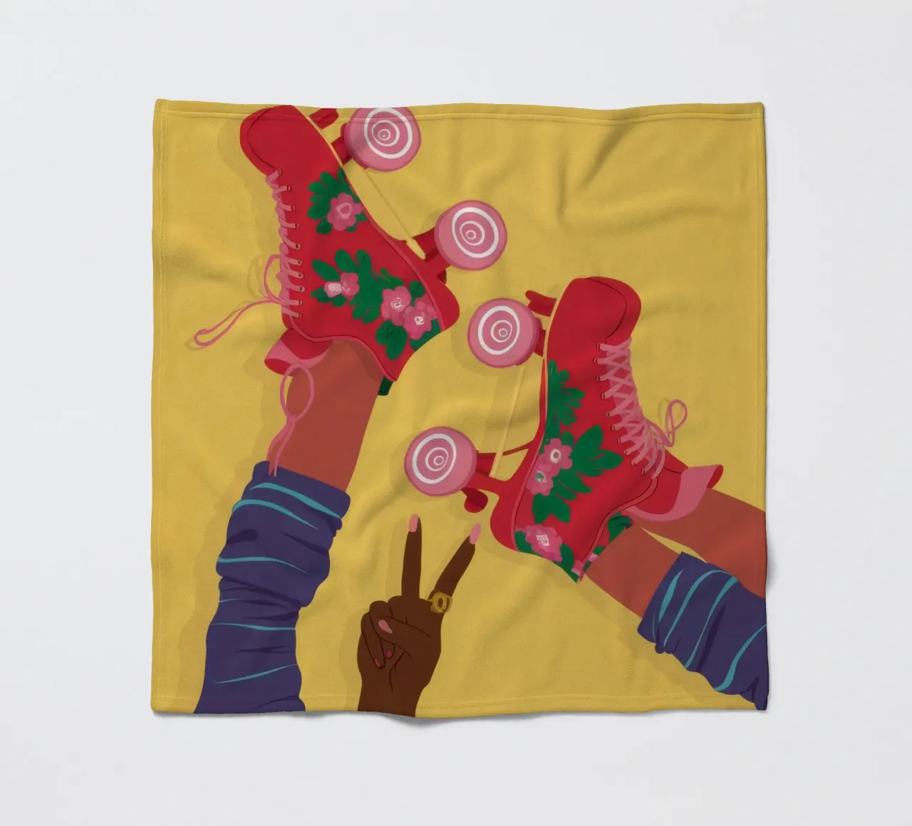 Scambio di lecca-lecca dolci coperta in pile da Hollow Years