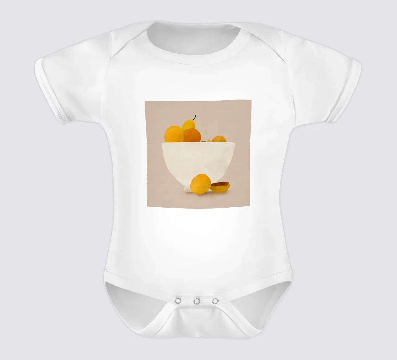 Frutta minima body neonato maniche corte da LeaDArt