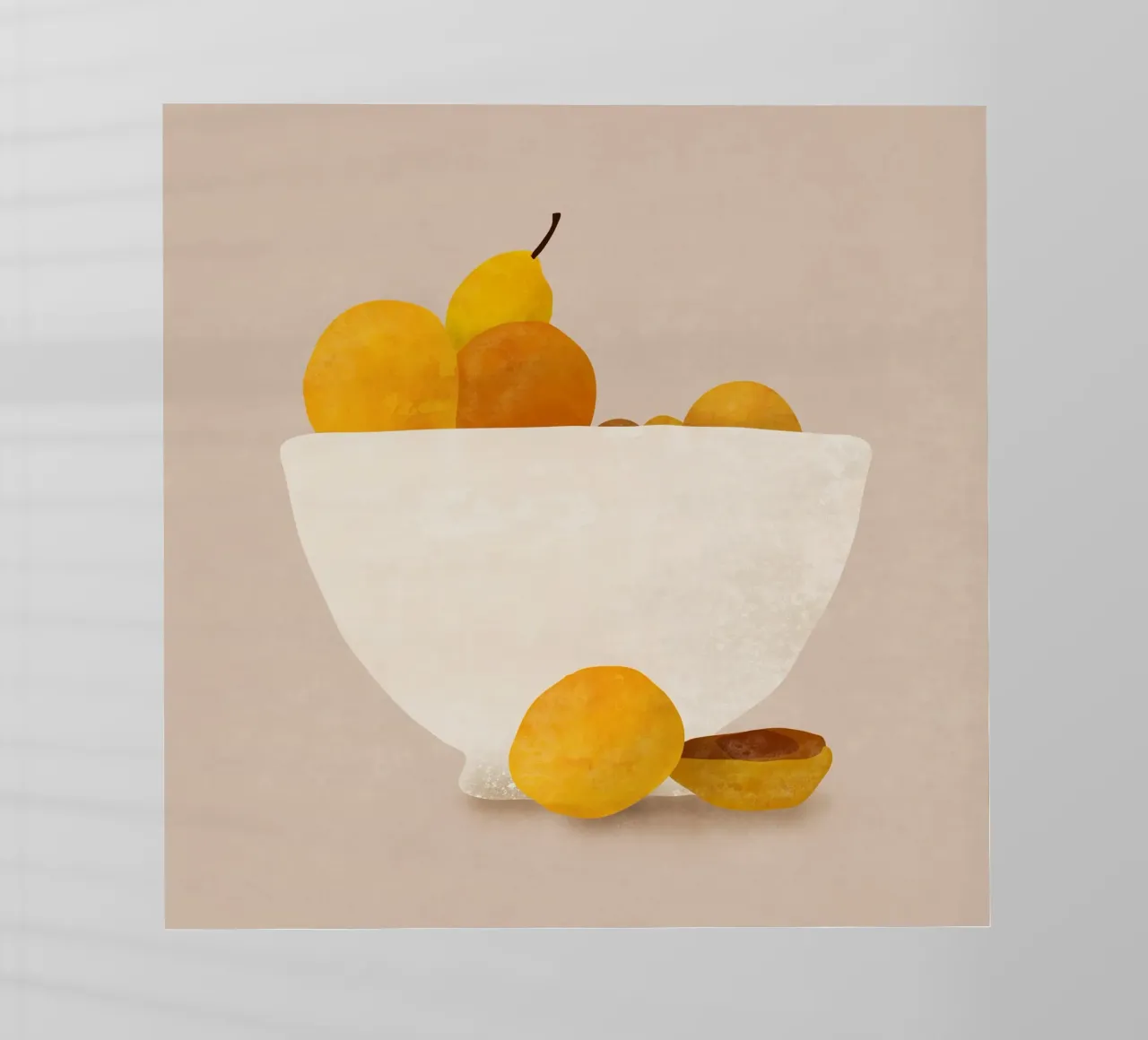 Frutta minima pellicola backlit da LeaDArt