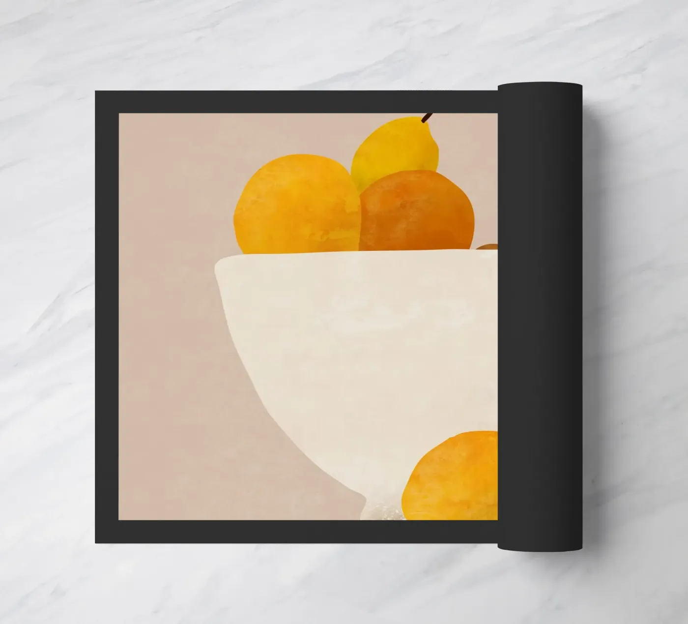 Minimaal fruit deurmat van LeaDArt