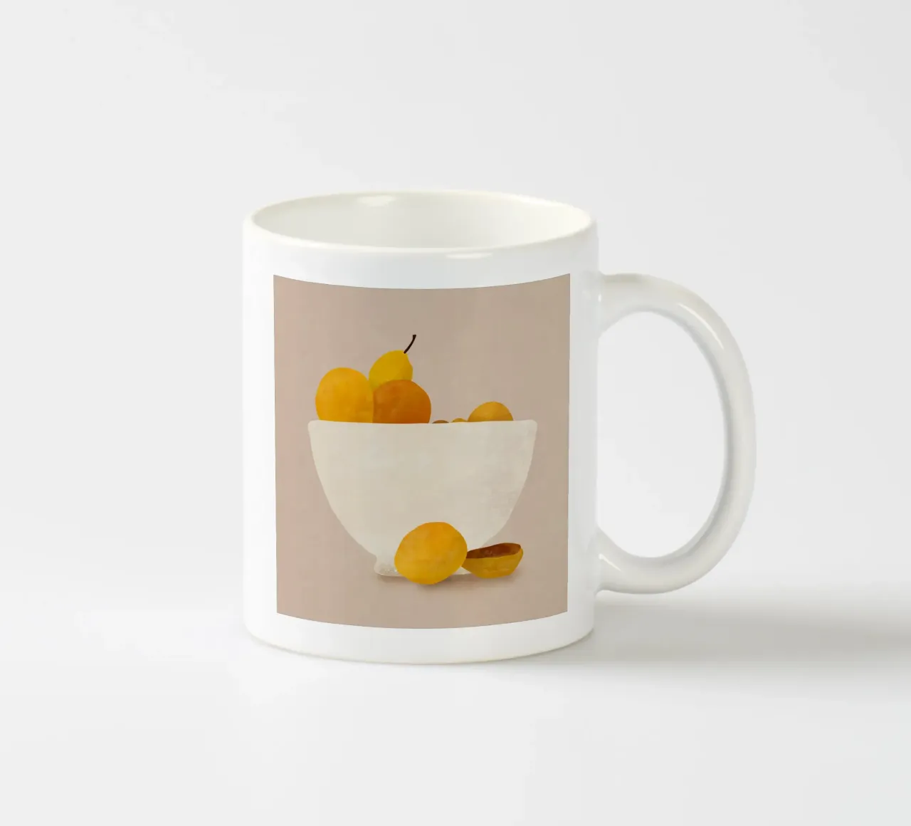 Frutta minima tazza in ceramica da LeaDArt