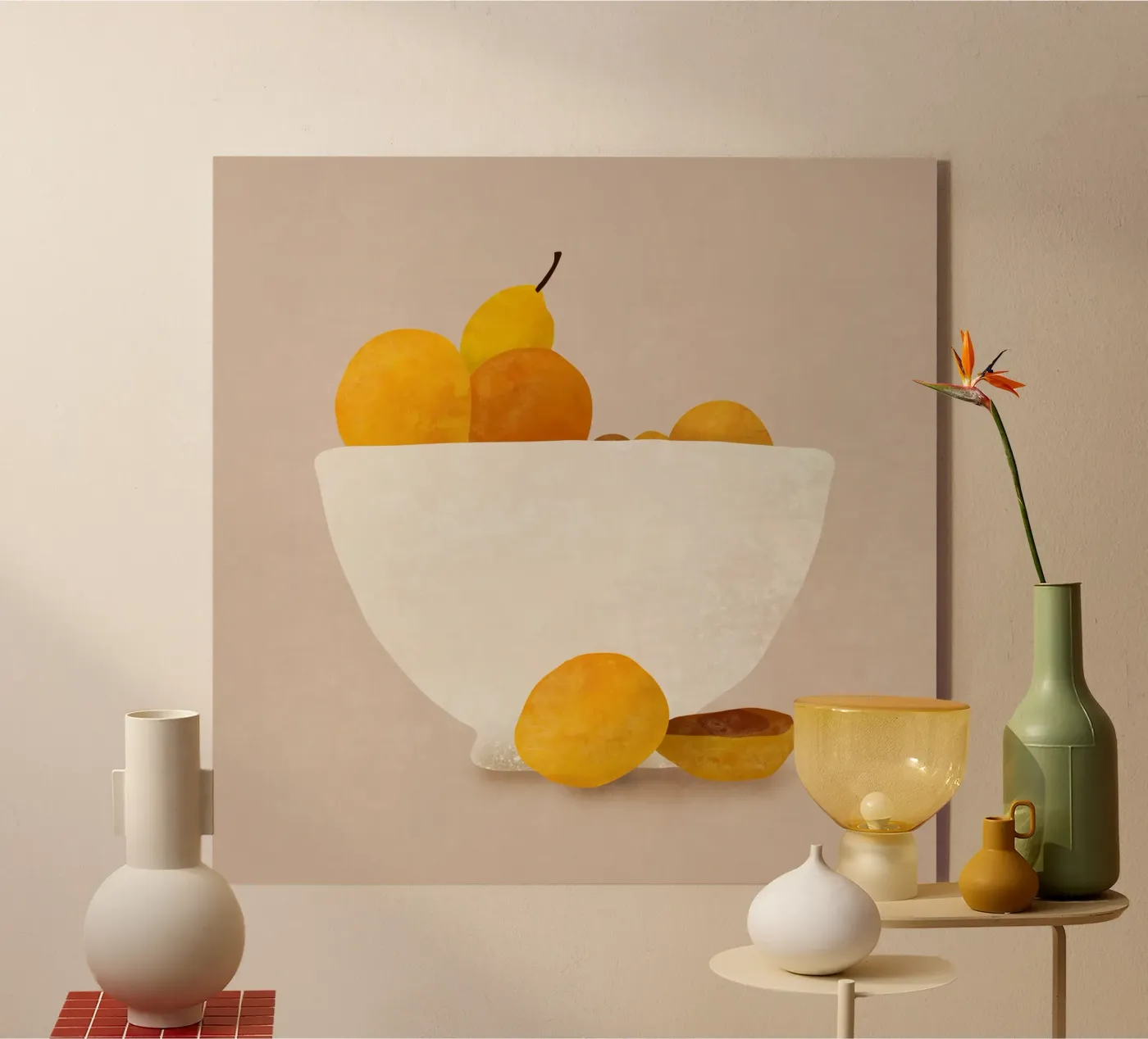 Minimal Fruit plexiglass da LeaDArt