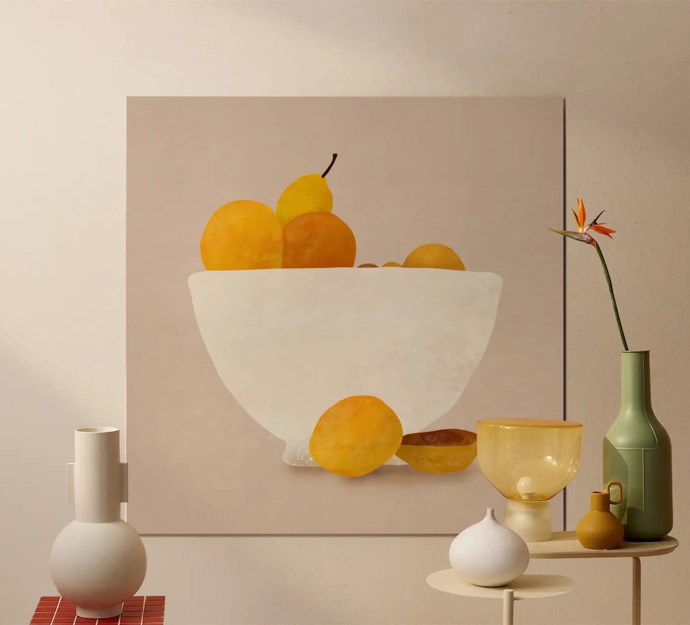 Minimal Fruit poster da LeaDArt