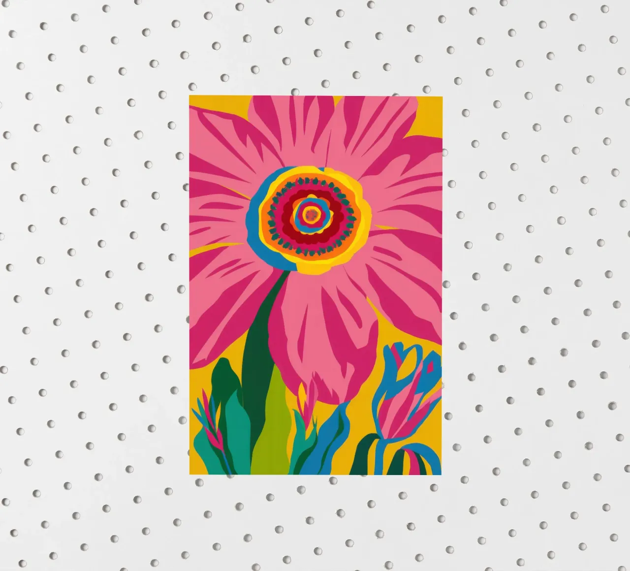 Fuchsia Sunflower Soul sticker by Arcane Lines