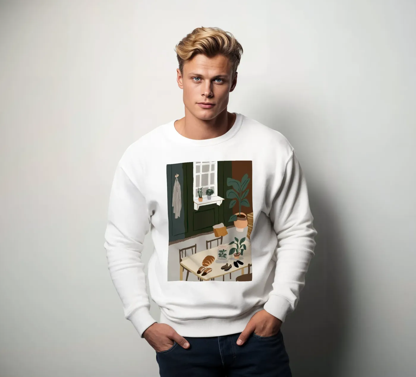 Ombre del tavolo da pranzo felpa da Lune Dreams