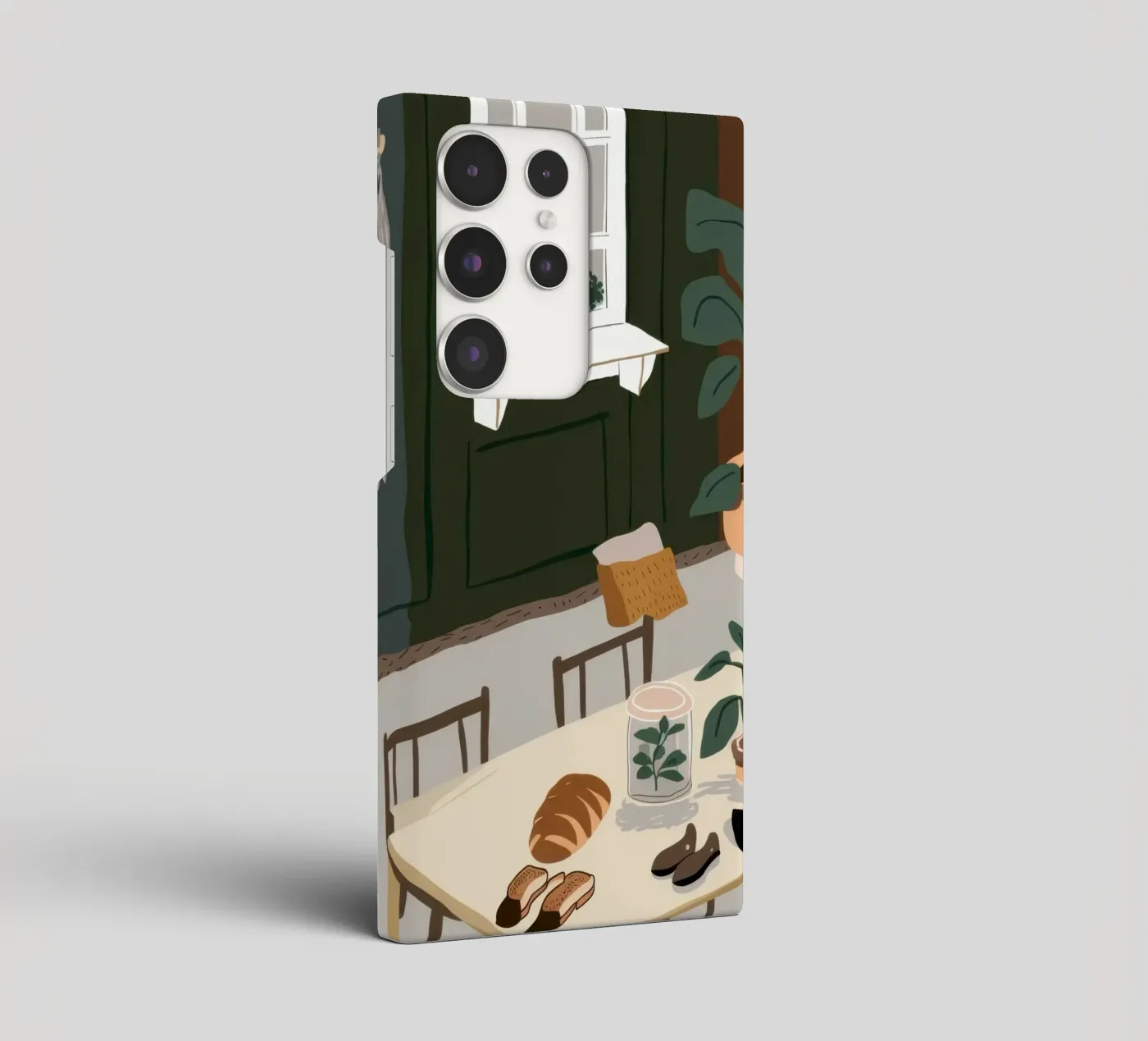 Dining Table Shadows cover samsung da Lune Dreams