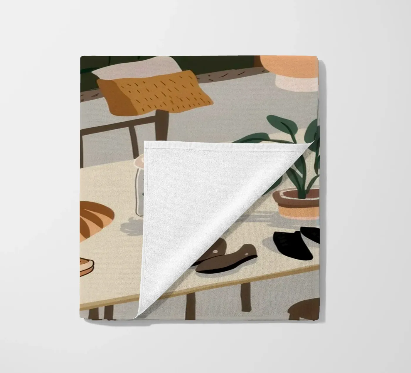 Ombre del tavolo da pranzo telo mare da Lune Dreams