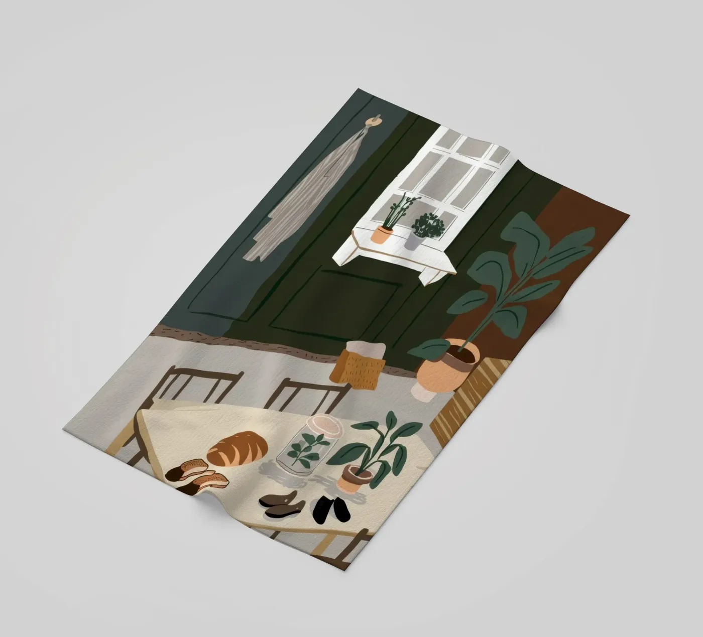 Ombre del tavolo da pranzo telo mare da Lune Dreams