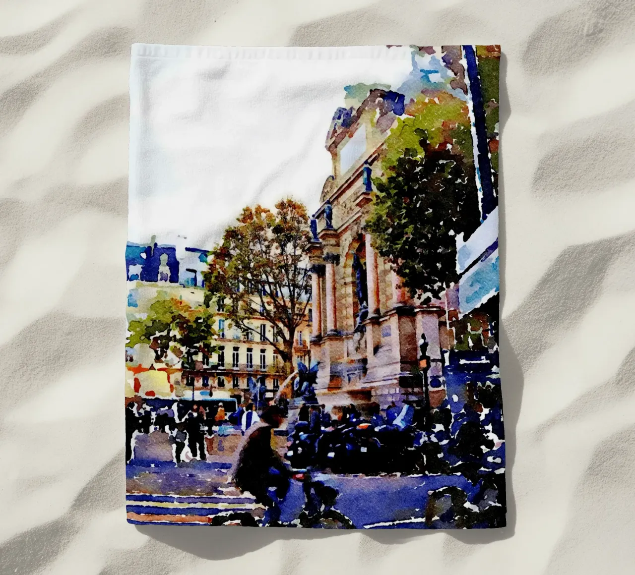 A Parigi telo mare da Massimo Frascogna