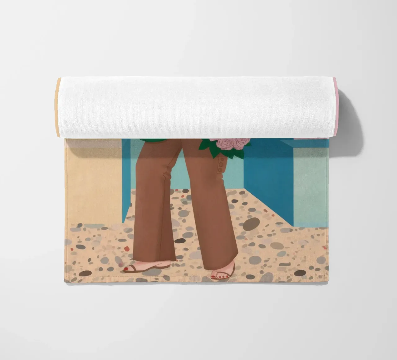 Monstera Muse Poise telo mare da Mossy Pigment