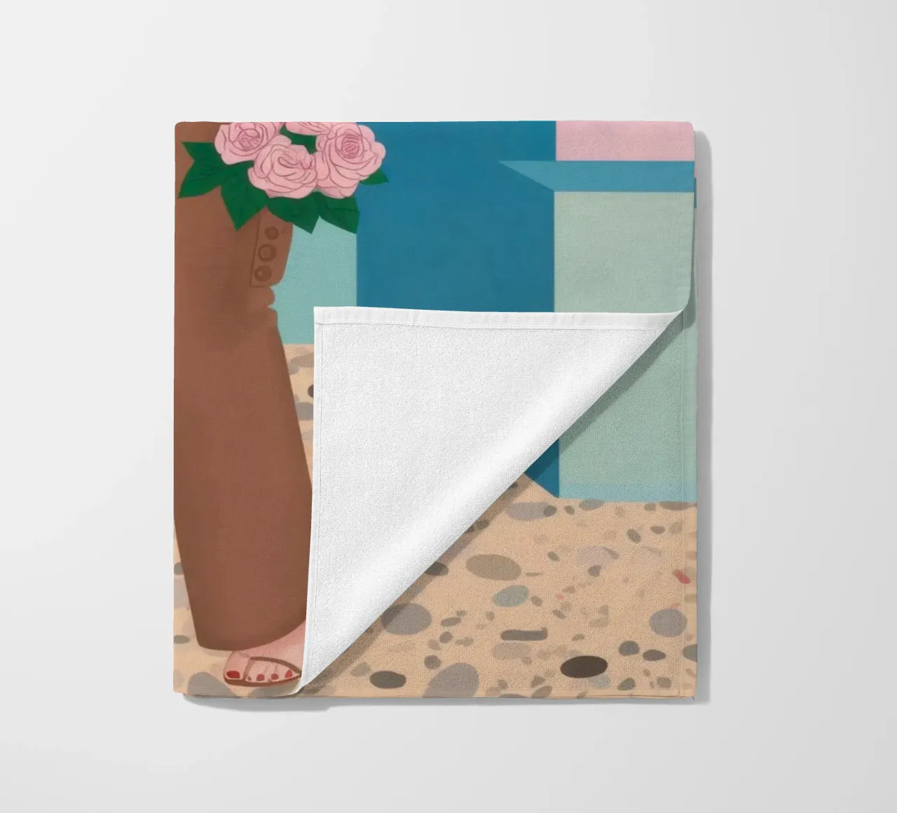Monstera Muse Poise telo mare da Mossy Pigment