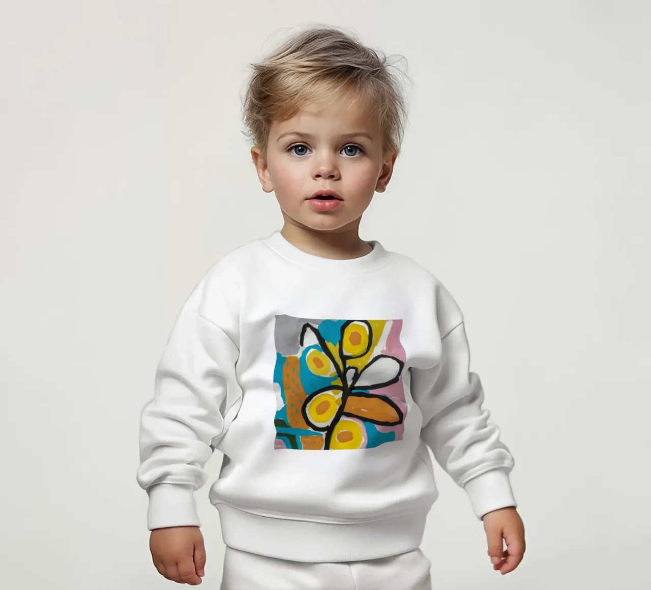 Studio Bloom decostruito felpa neonato da Arcane Lines