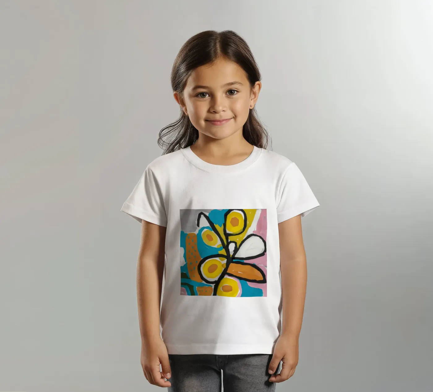 Studio Bloom decostruito t-shirt bambini da Arcane Lines