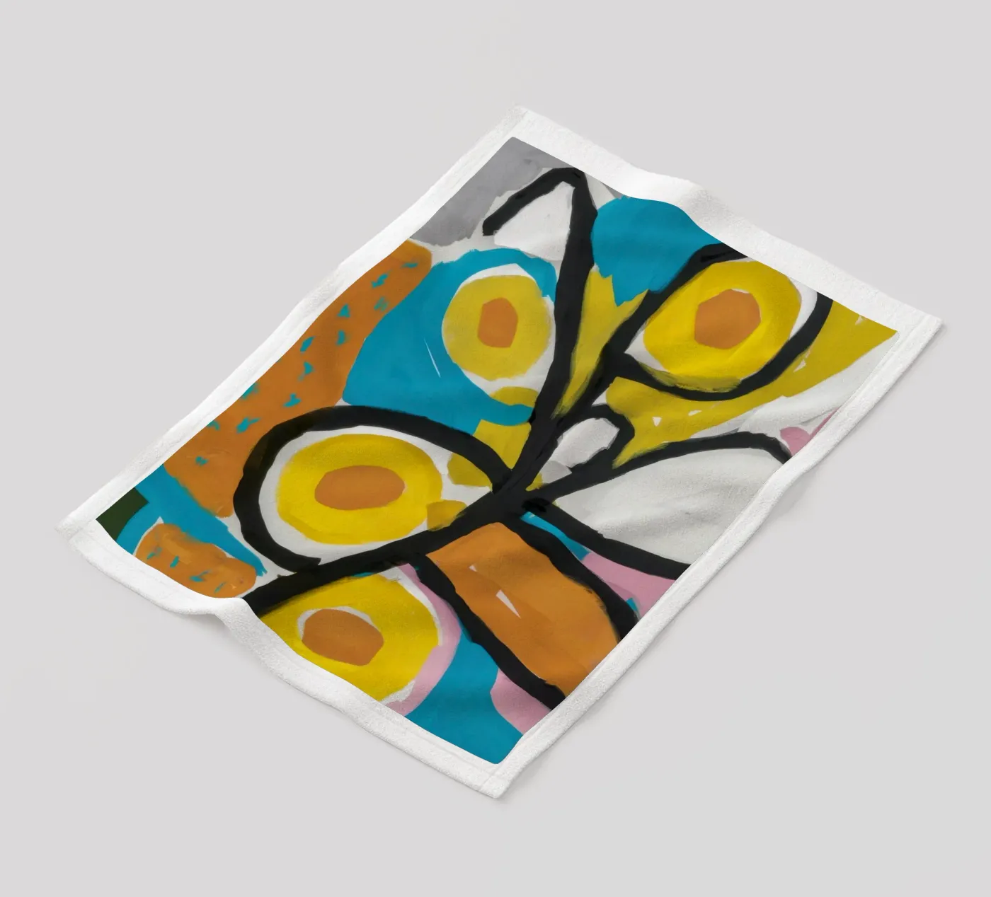 Deconstructed Bloom Study Fleecedecke von Arcane Lines