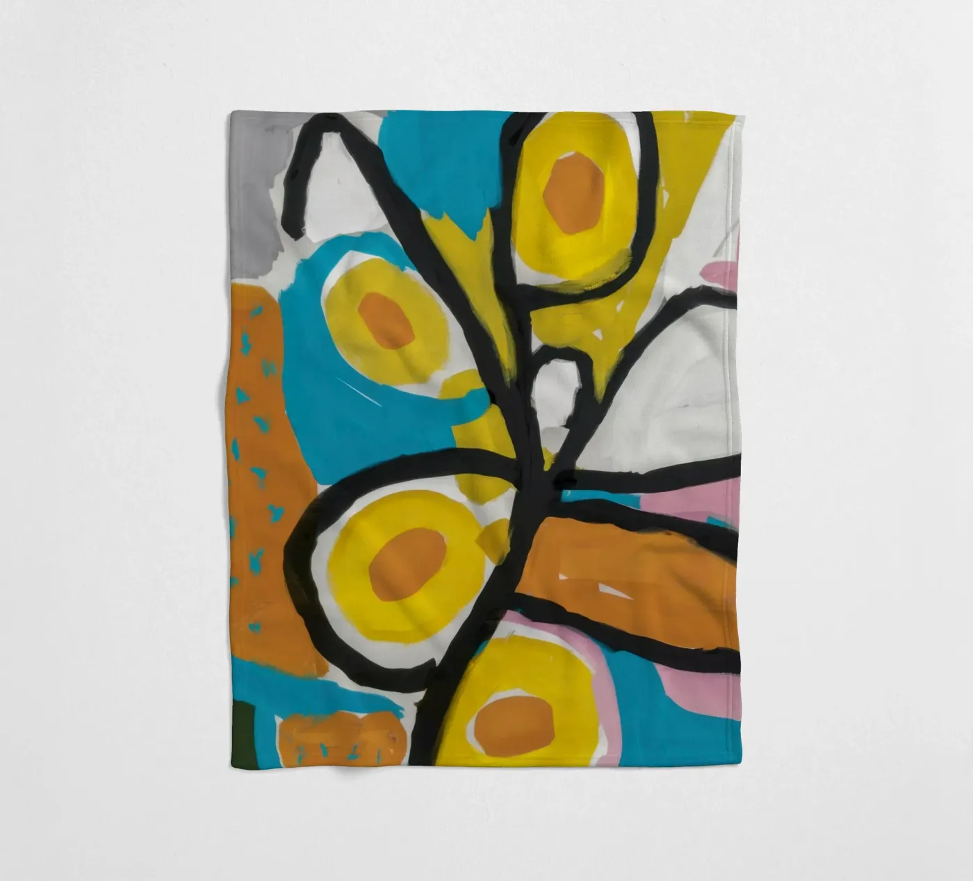 Deconstructed Bloom Study Fleecedecke von Arcane Lines