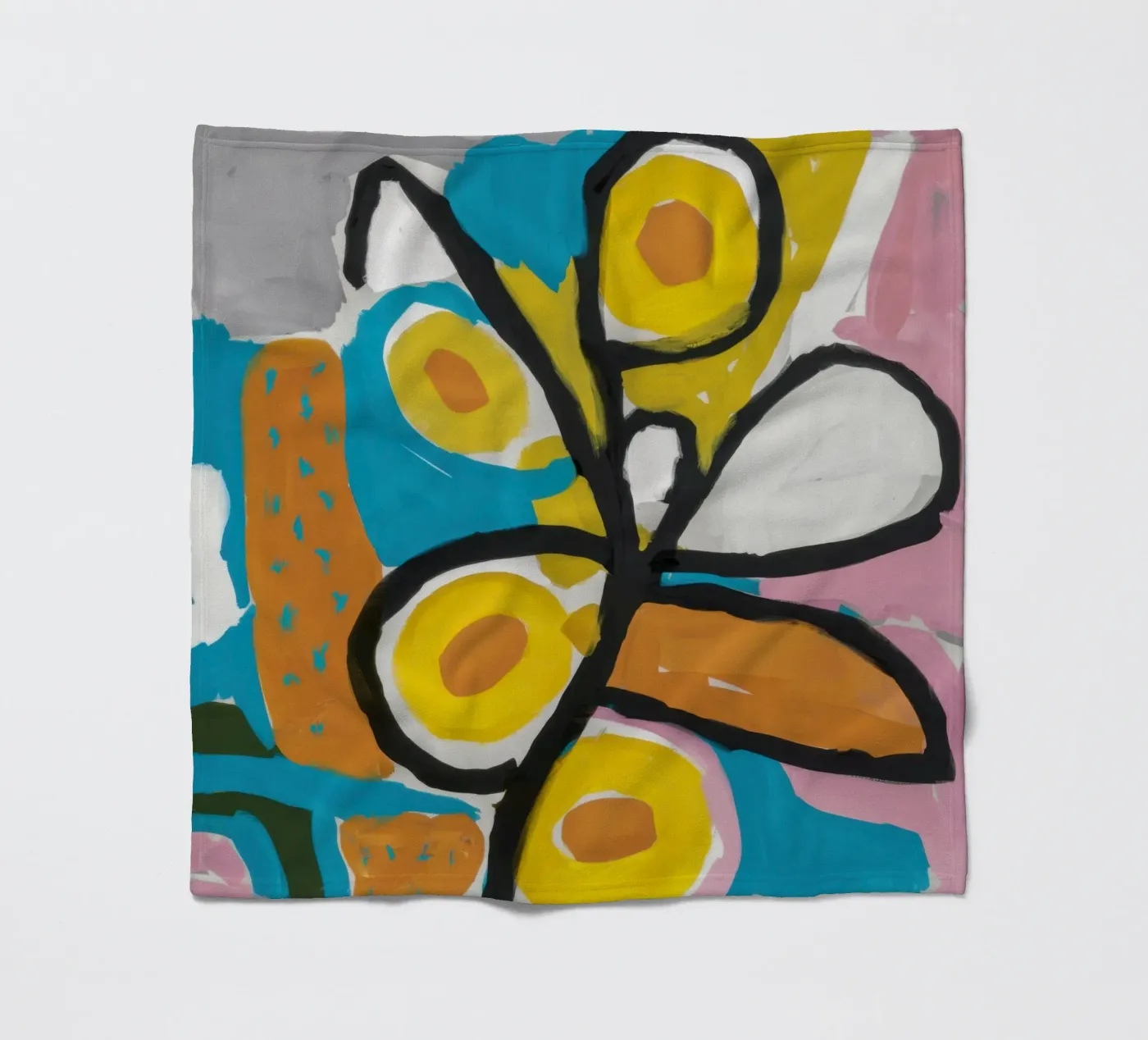Deconstructed Bloom Study Fleecedecke von Arcane Lines