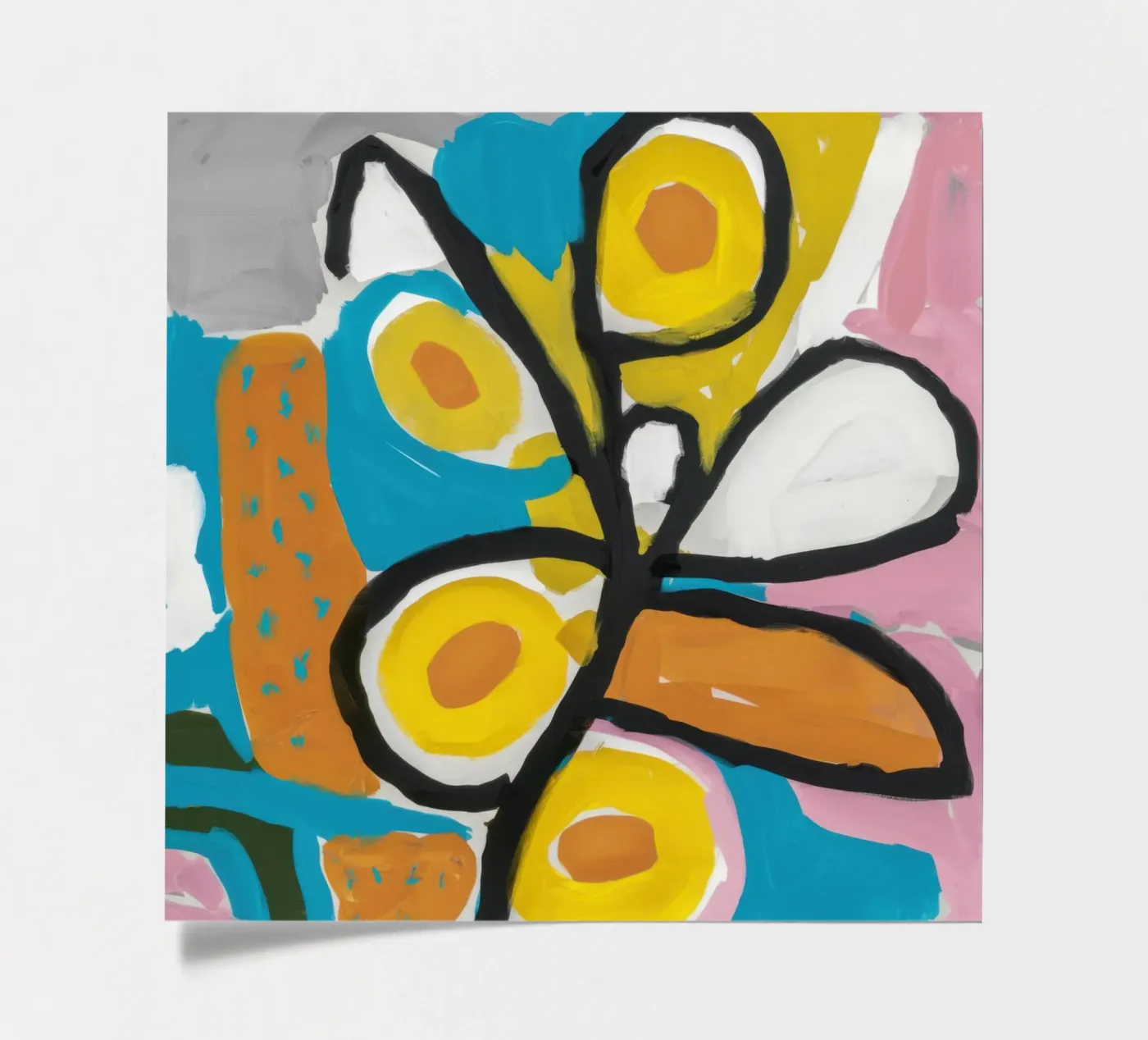 Deconstructed Bloom Study sticker sheet by Arcane Lines