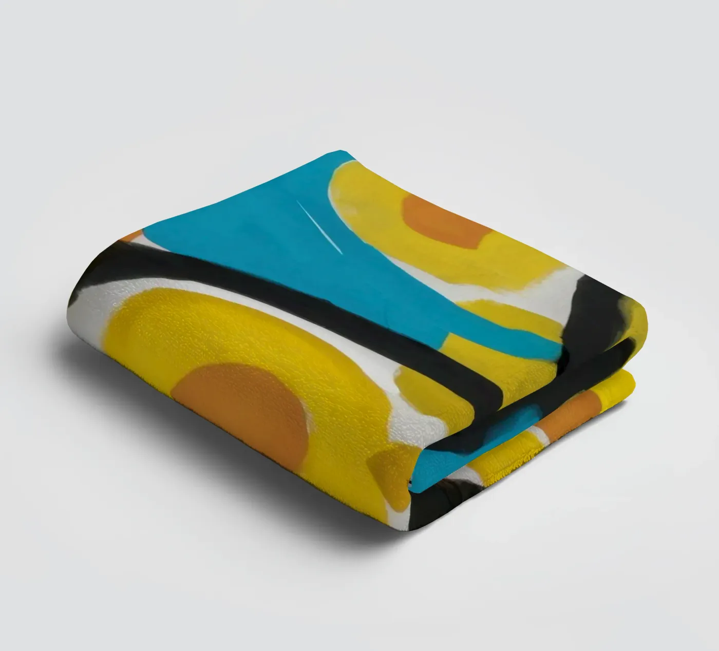 Deconstructed Bloom Study towel by Arcane Lines