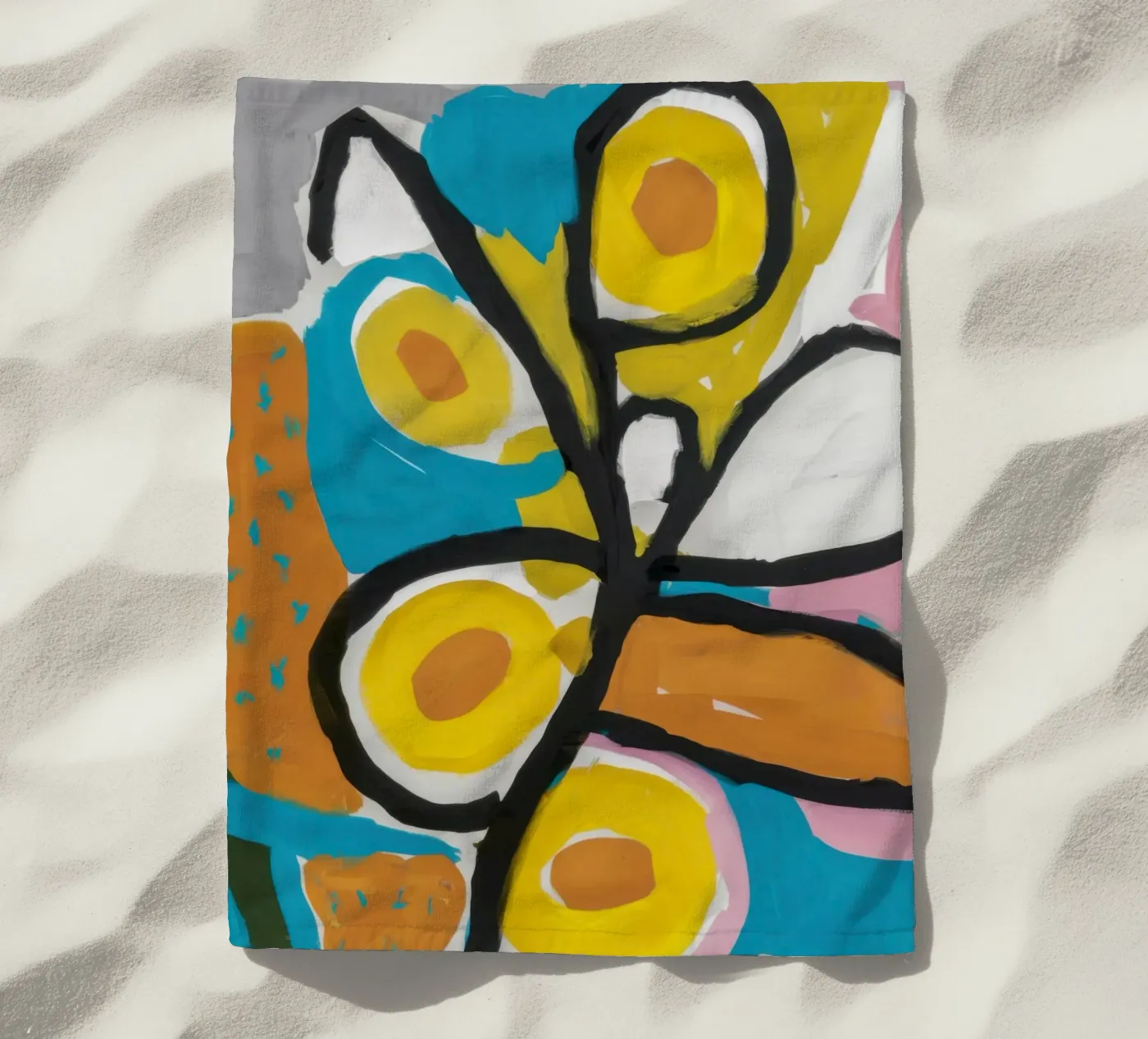 Studio Bloom decostruito telo mare da Arcane Lines