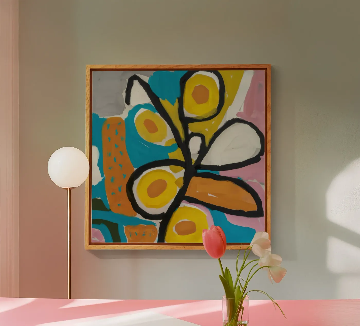 Deconstructed Bloom Study plexiglas de Arcane Lines
