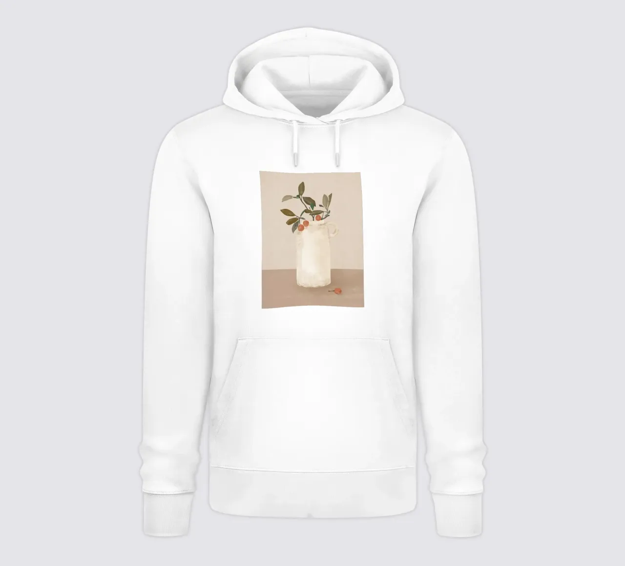 Natura morta con agrumi felpa con cappuccio da LeaDArt