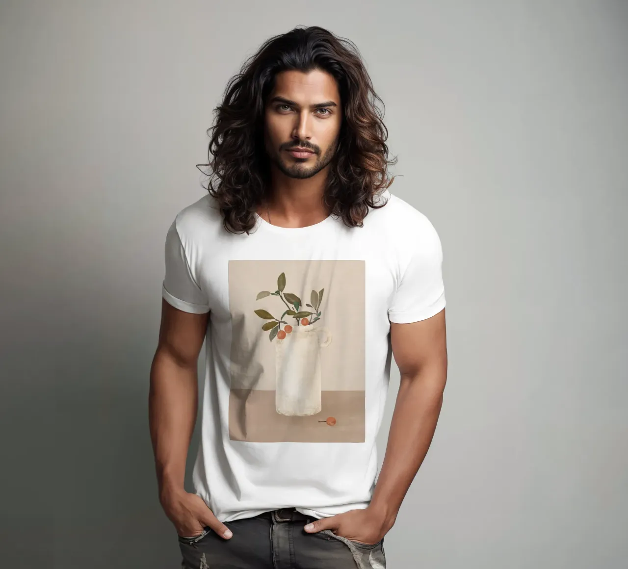 Still Life with Citrus t-shirt by LeaDArt