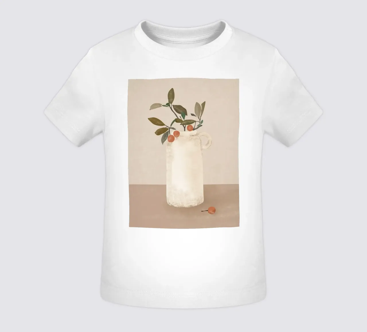 Still Life with Citrus baby t-shirt by LeaDArt