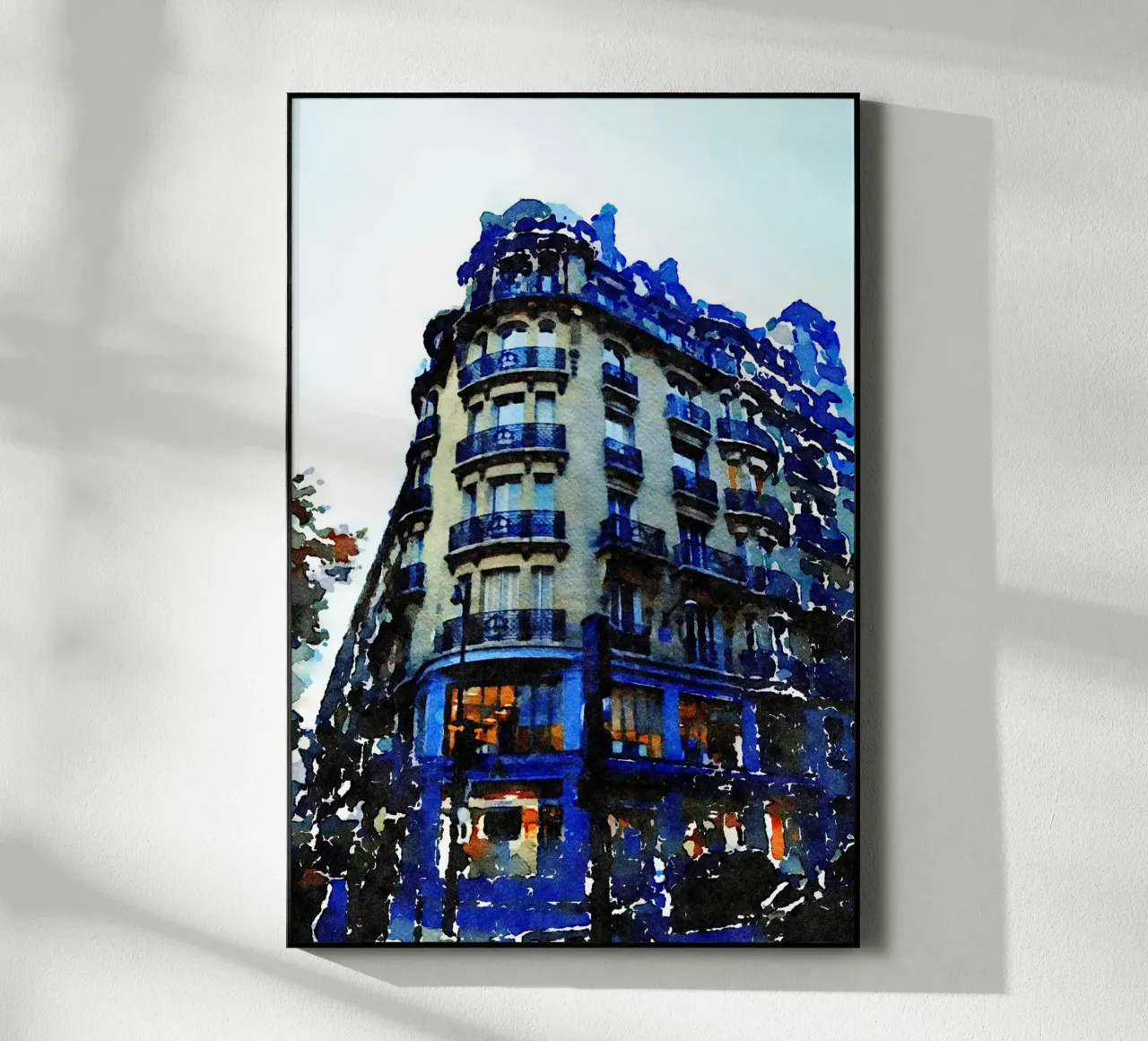 a Parigi plexiglass da Massimo Frascogna