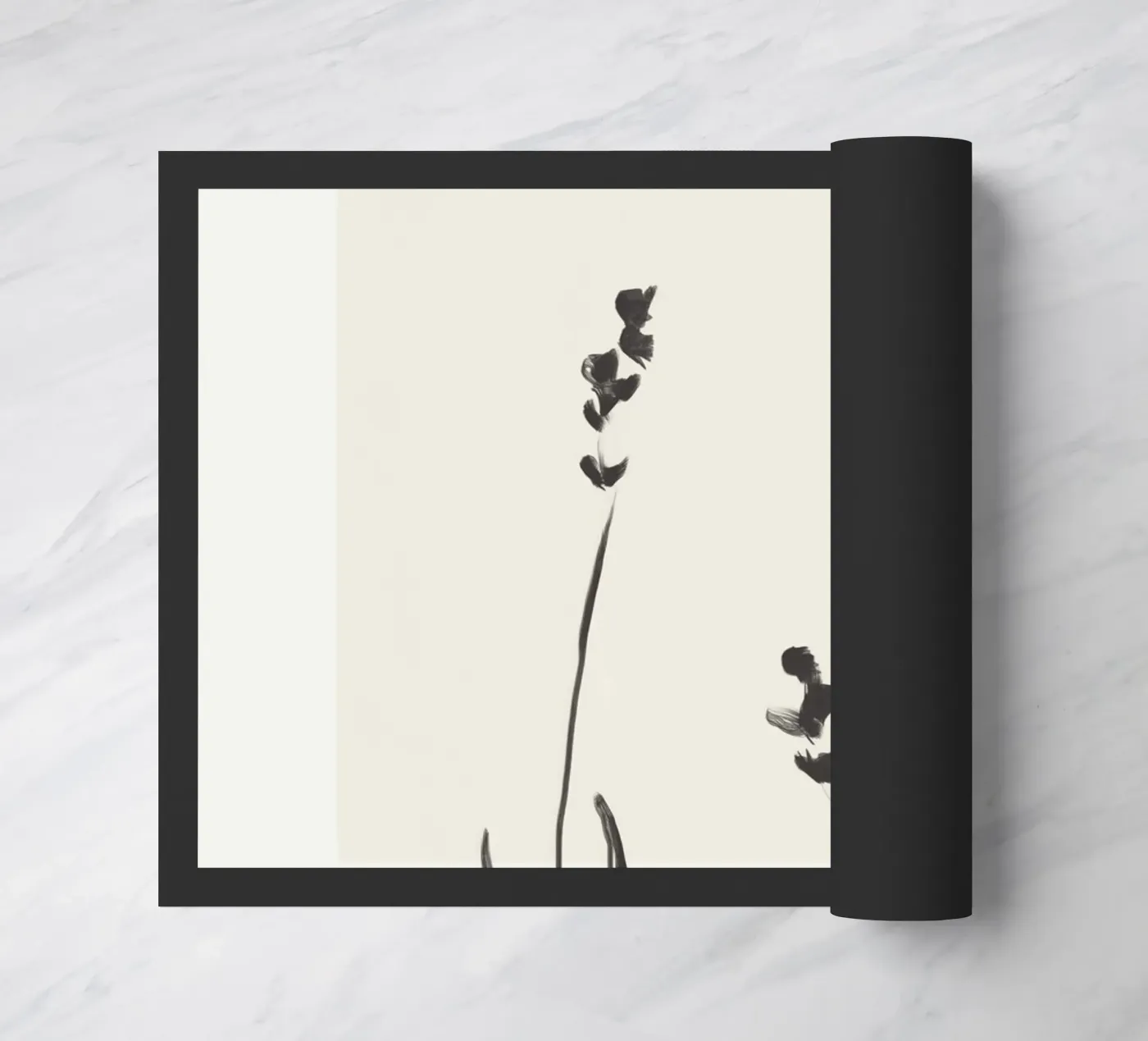 Lavendelzon deurmat van LeaDArt