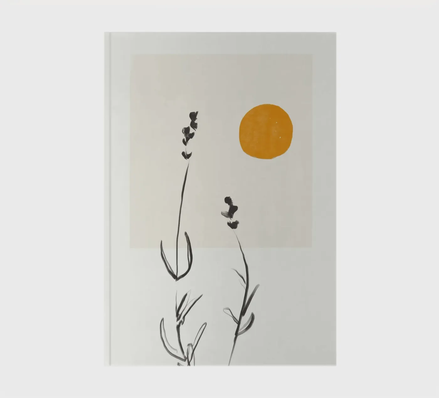 Lavender Sun notebook by LeaDArt