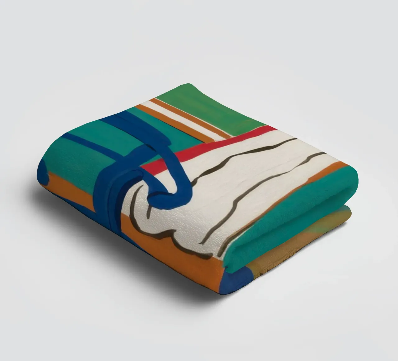 Windowed Poppy Repose towel by Arcane Lines