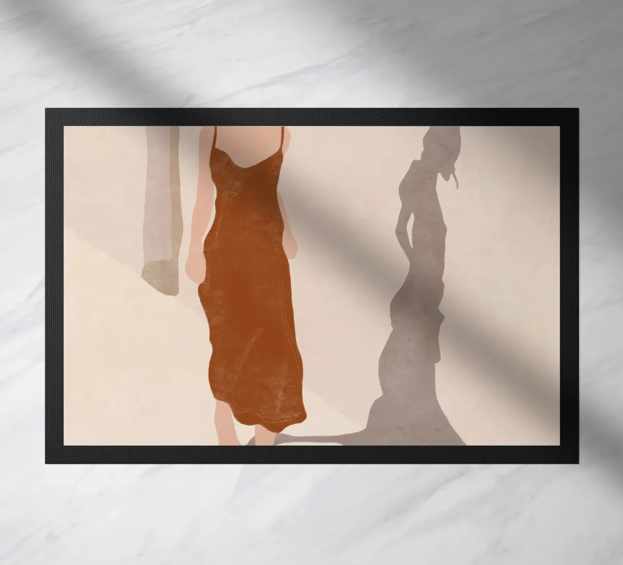 Shadow Walk doormat by LeaDArt