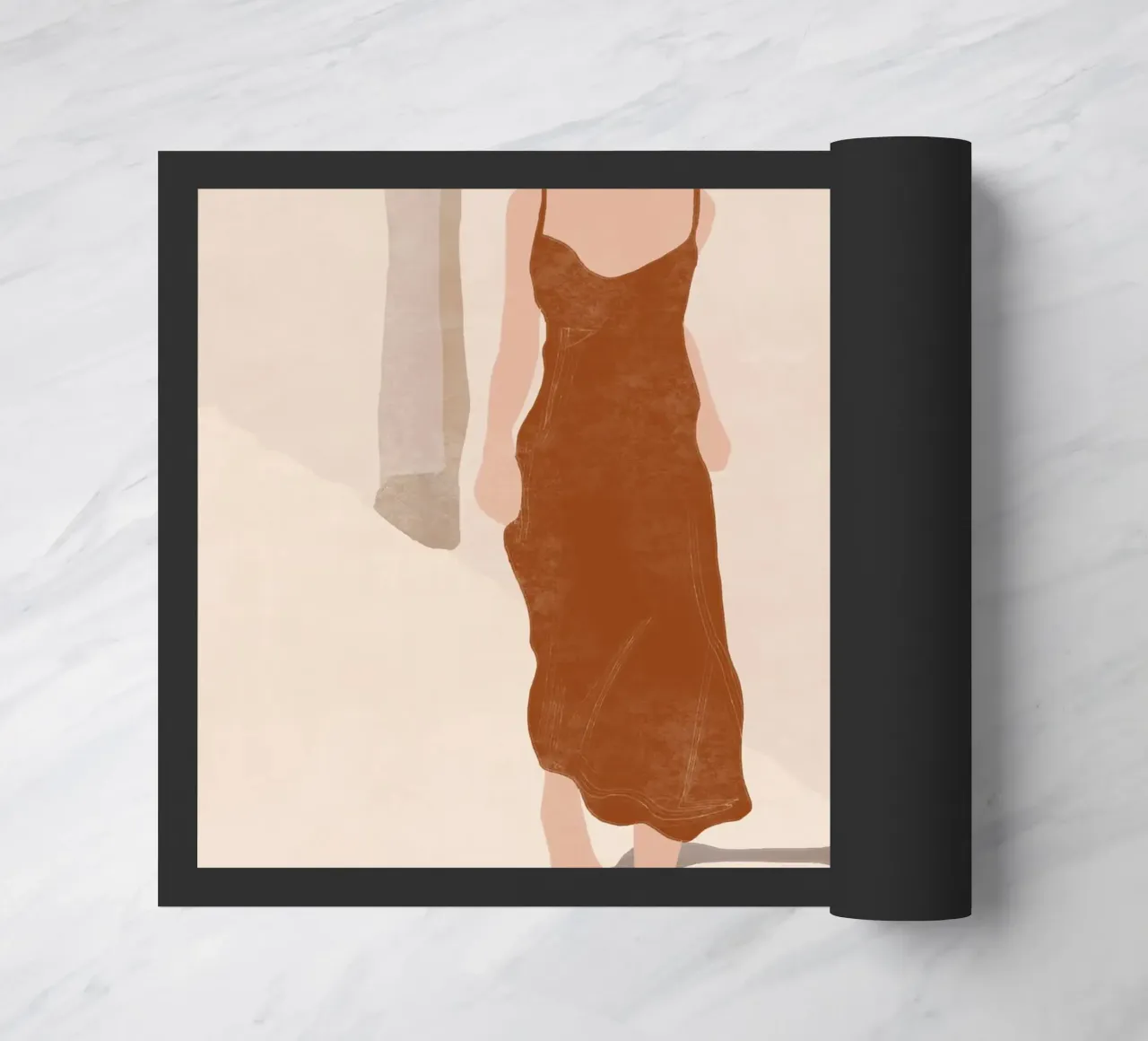 Shadow Walk doormat by LeaDArt