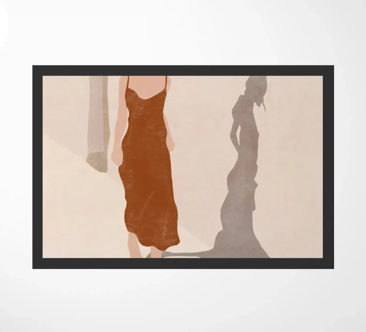 Shadow Walk doormat by LeaDArt