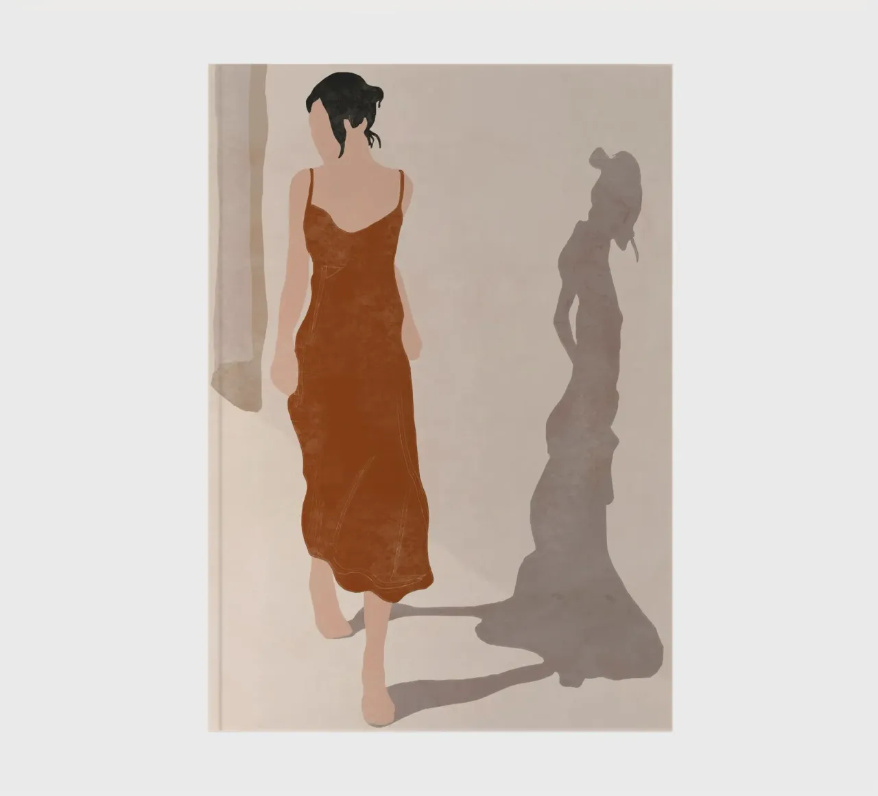 Shadow Walk notebook by LeaDArt