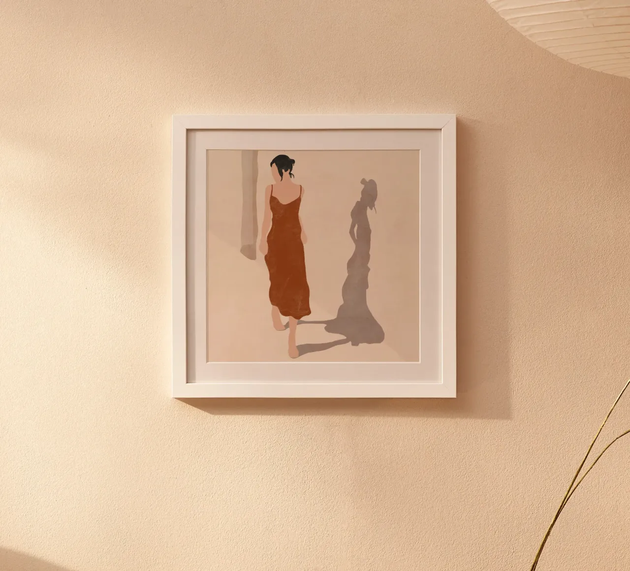 Passeggiata nell'ombra poster da LeaDArt