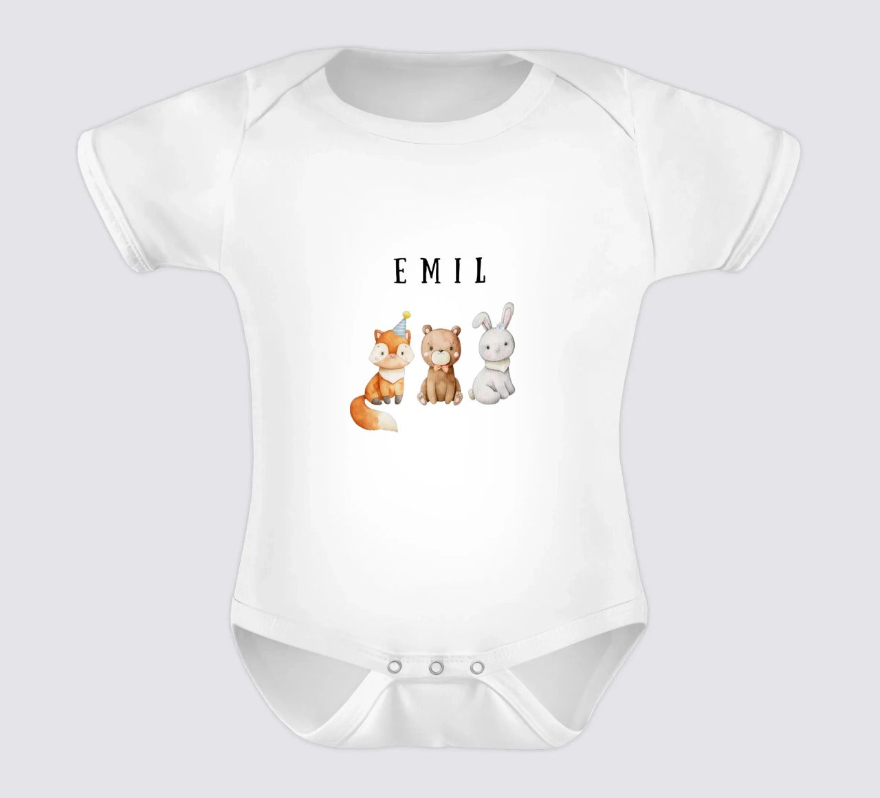 Woodland body bébé de Kartenliebe